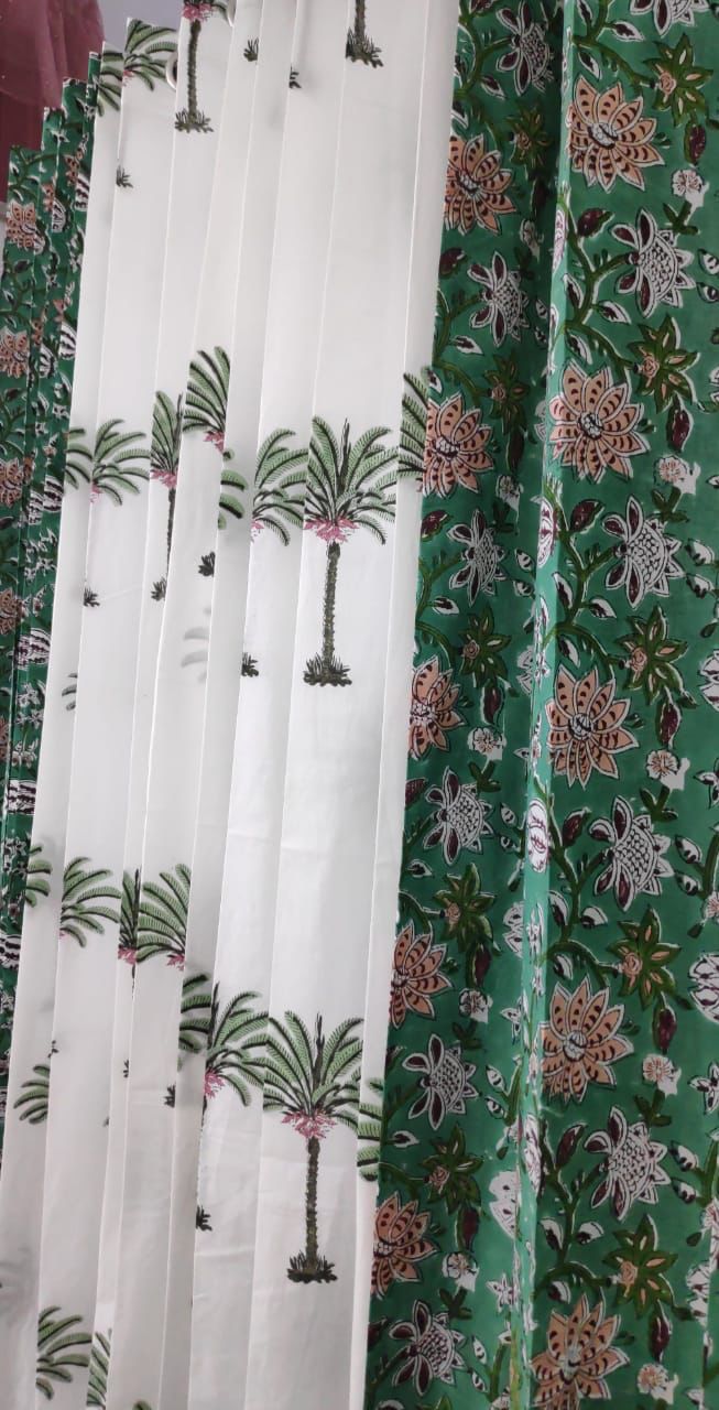 Handmade Home Textile hand block Curtains